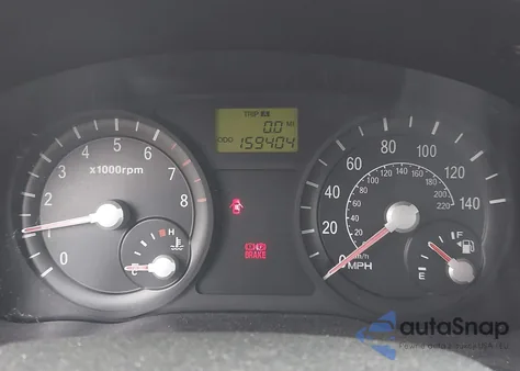 2006 Kia Rio Lx z USA, uszkodzony, nr VIN KNADE123866113133